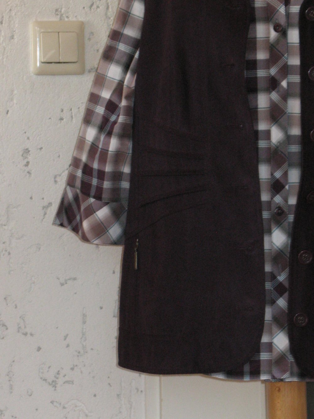 Bluse mit Weste