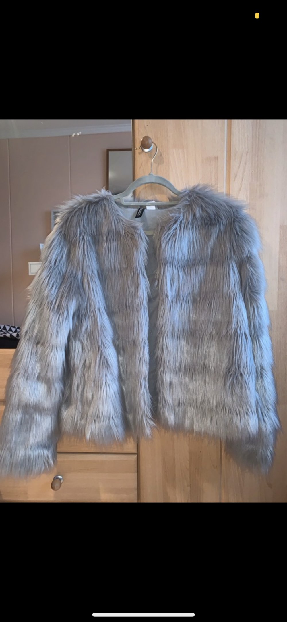 Kunstpelzjacke 