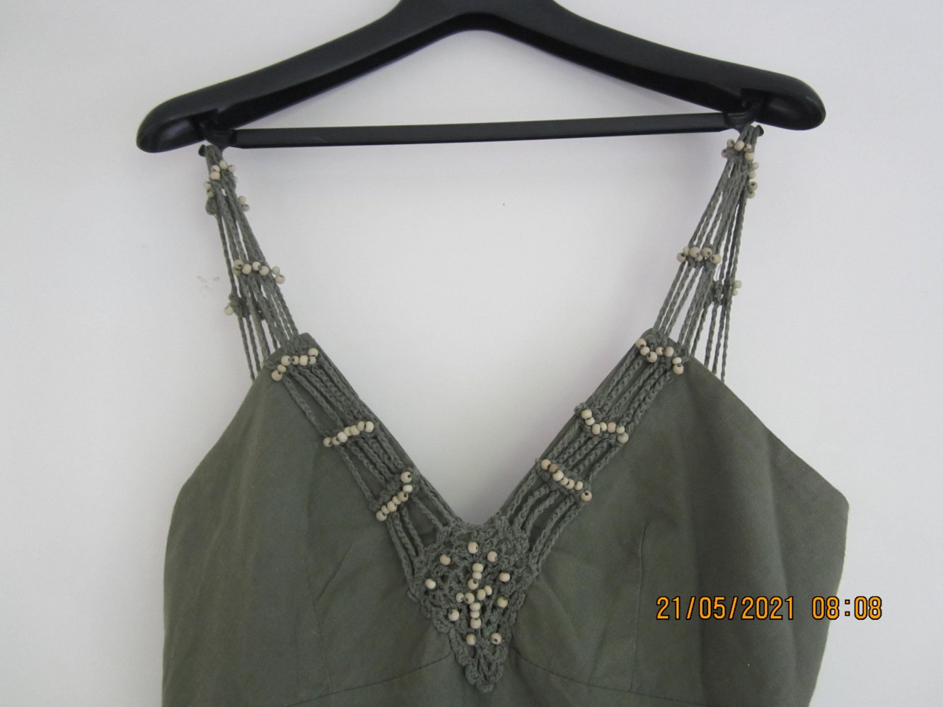 kleid...leinen...elegant