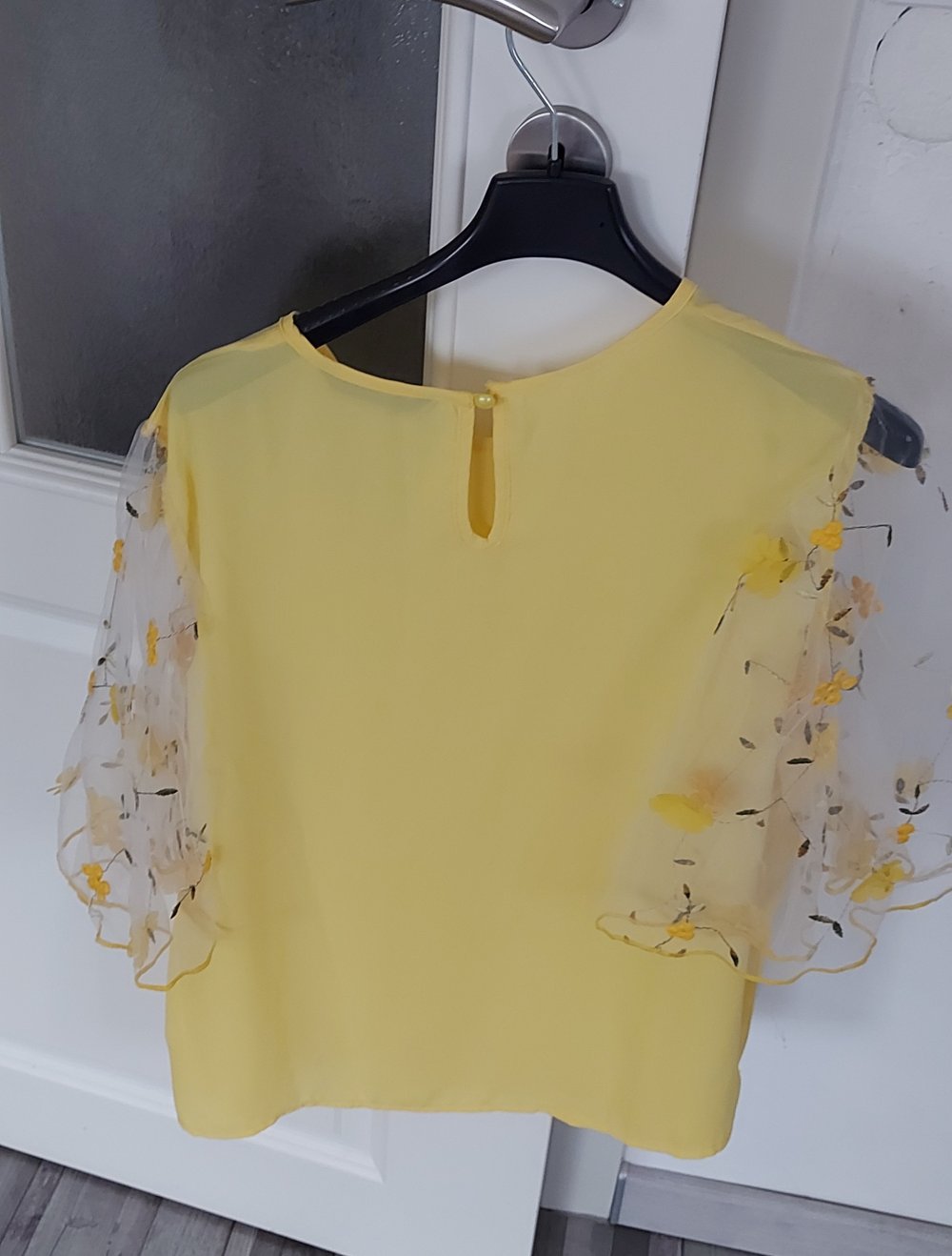 Damen Bluse Tunika mit Blumenmuster gr.M L