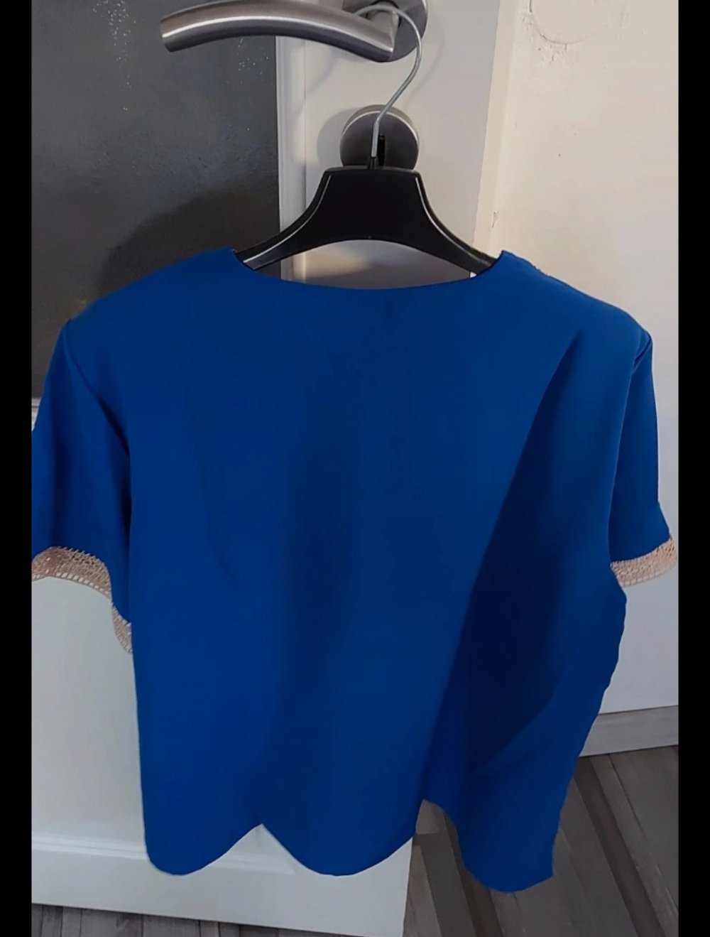 Damen Bluse Tunika mit Stickerei gr.L XL