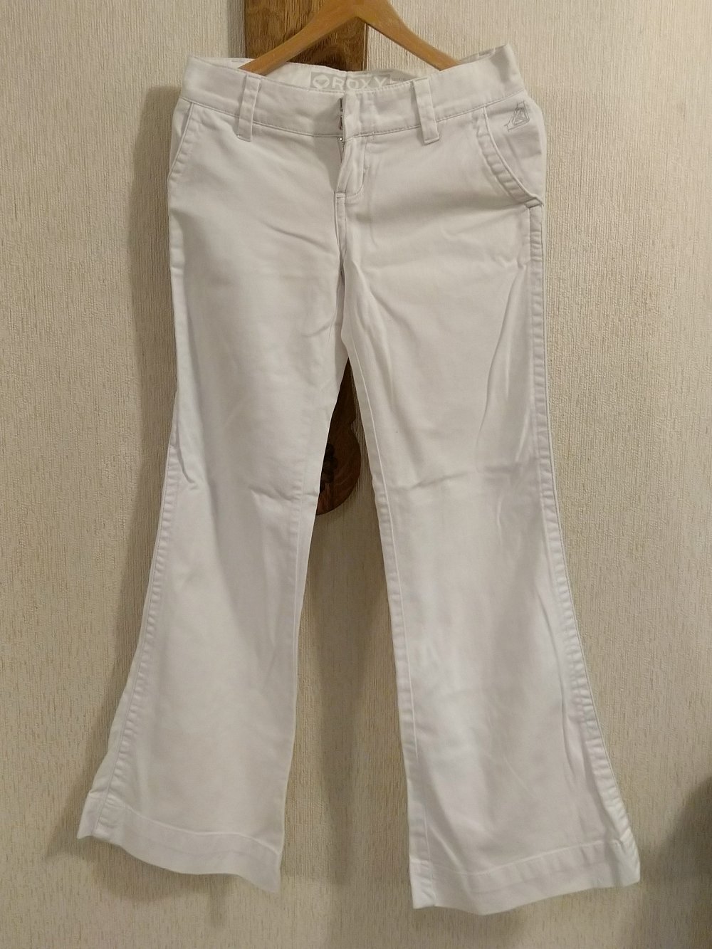 Weiße Jeans Roxy Wide-Leg