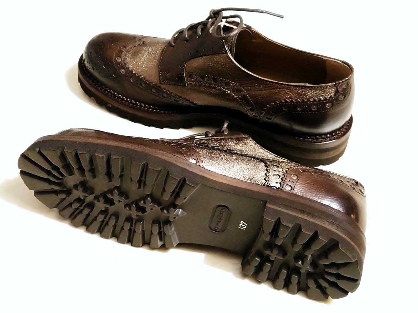 Neue Calpierre Damen Budapester Schuhe Halbschuhe Größe 37,5 Schnürschuhe