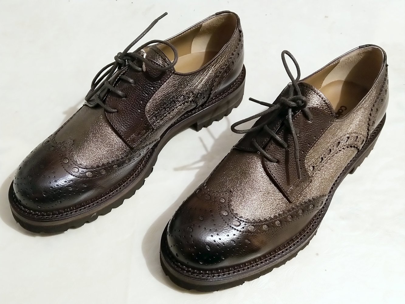 Neue Calpierre Damen Budapester Schuhe Halbschuhe Größe 37,5 Schnürschuhe