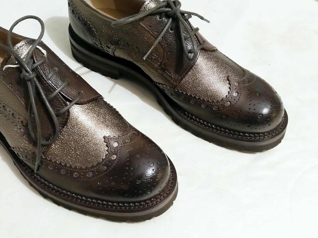 Neue Calpierre Damen Budapester Schuhe Halbschuhe Größe 37,5 Schnürschuhe