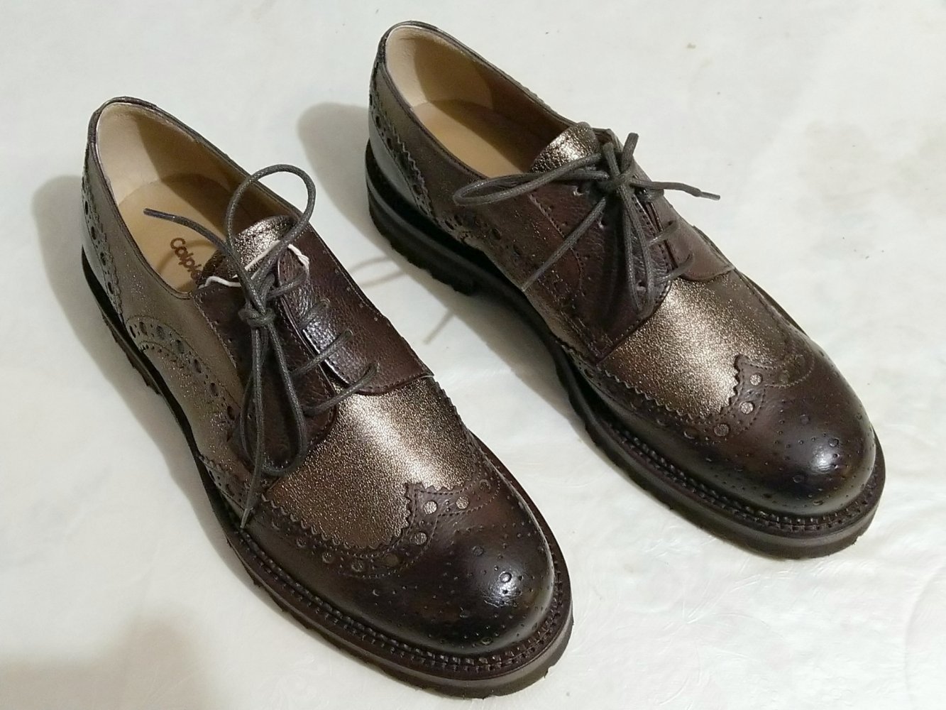 Neue Calpierre Damen Budapester Schuhe Halbschuhe Größe 37,5 Schnürschuhe