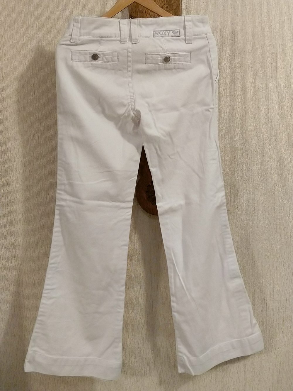 Weiße Jeans Roxy Wide-Leg