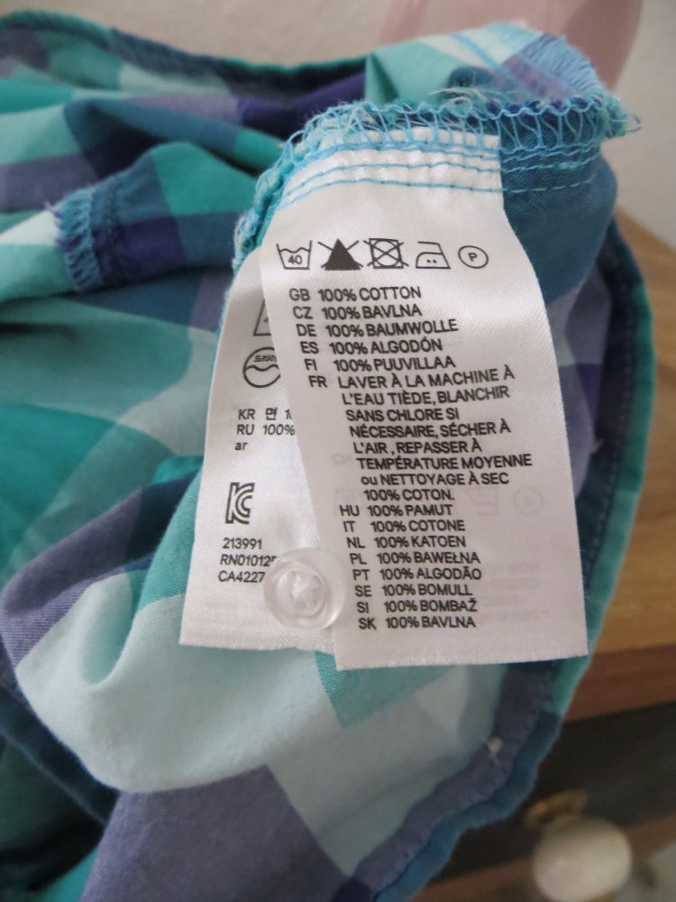Karobluse Karohemd Bluse von H&M Divided