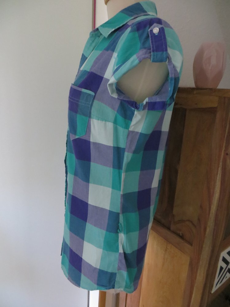 Karobluse Karohemd Bluse von H&M Divided