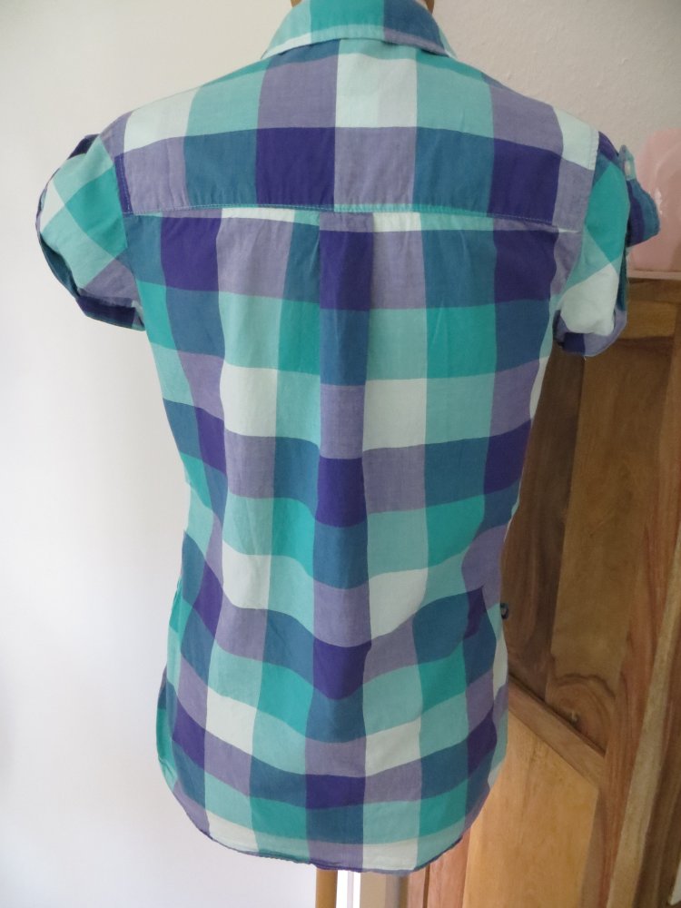 Karobluse Karohemd Bluse von H&M Divided