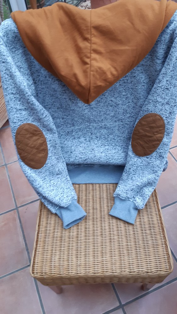 Warme KapuzenJacke Zipperstyle