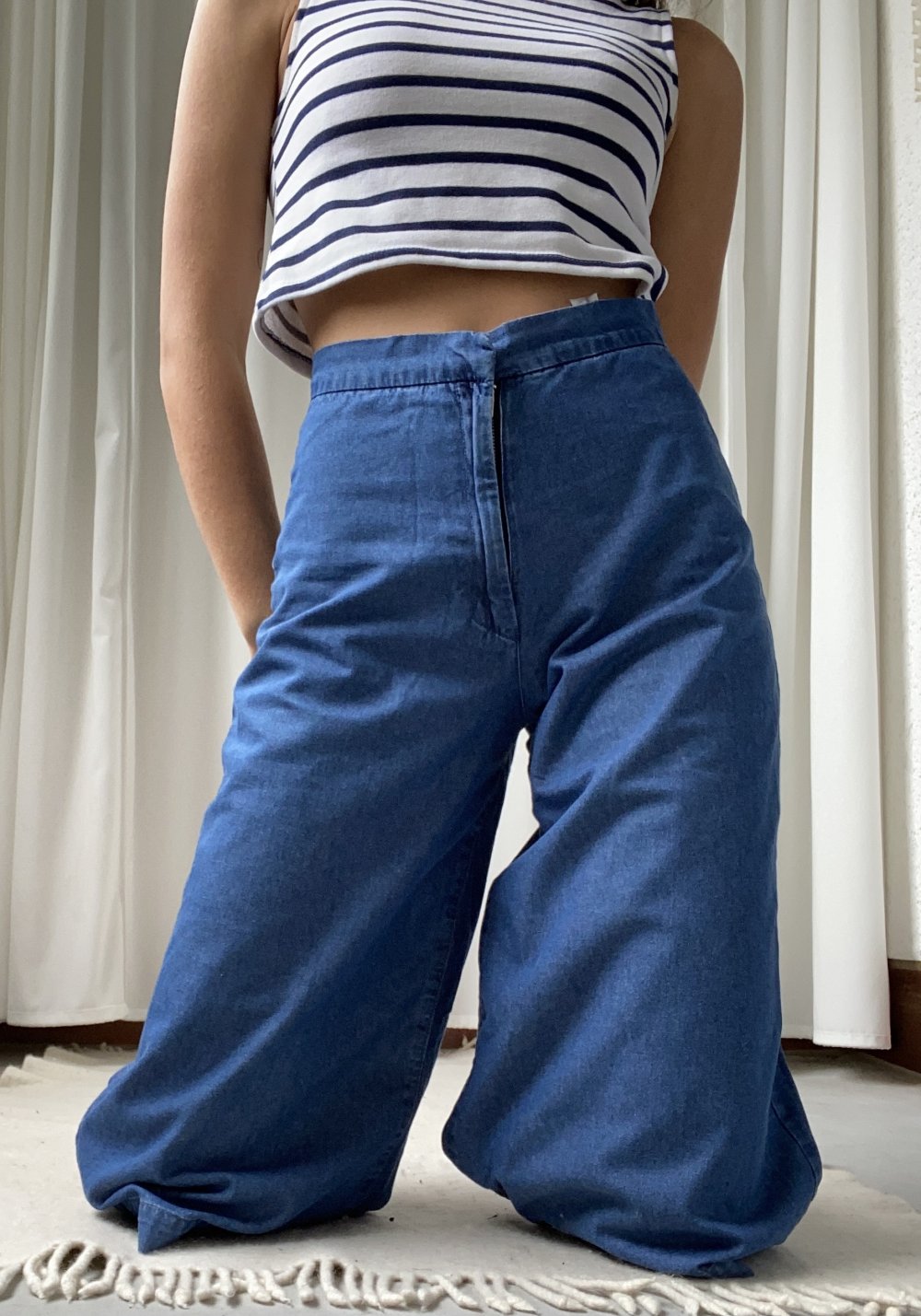 Mittellange Hose