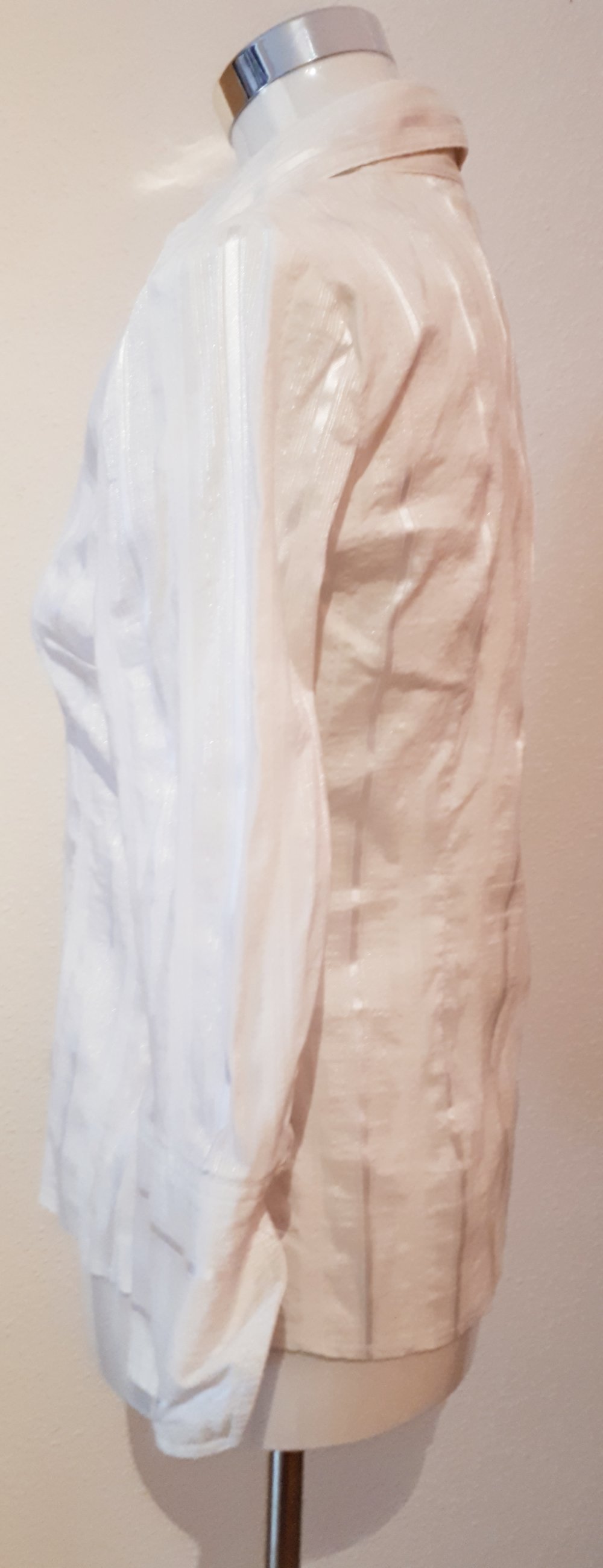 Bluse mit Silberfäden