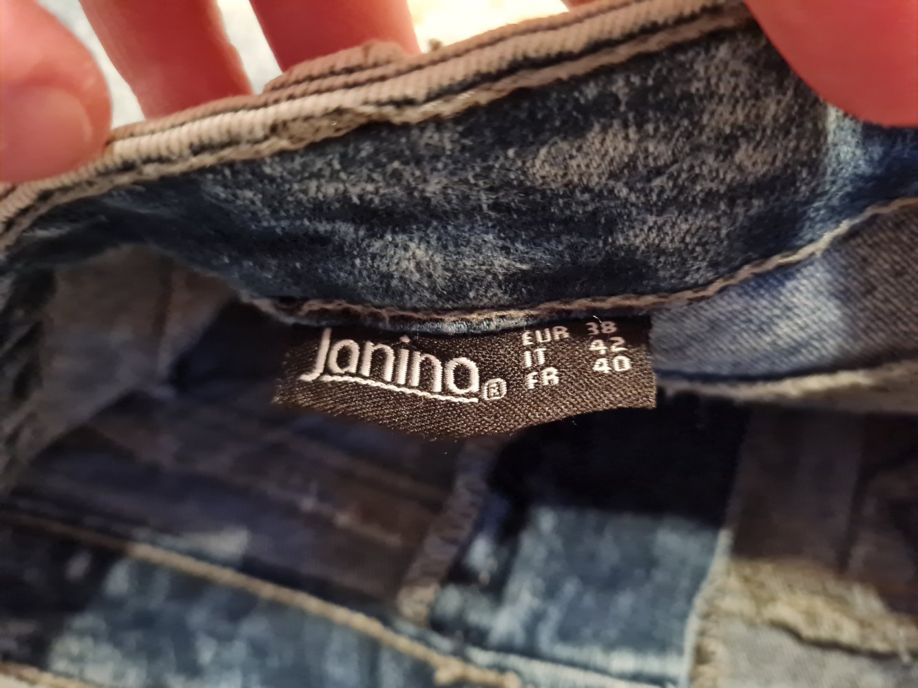 Damen Janina Jeansrock, gebraucht