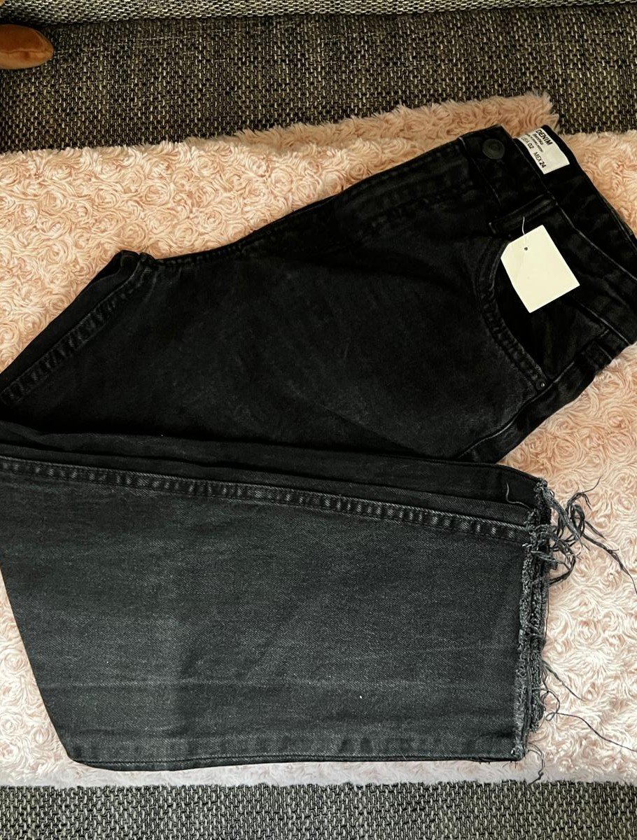 Jeanshose schwarz