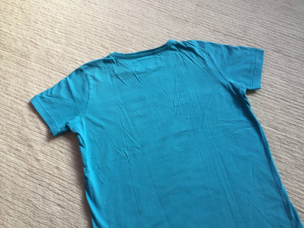 GARCIA T-Shirt Türkis Kurzarm, Gr. 152-158