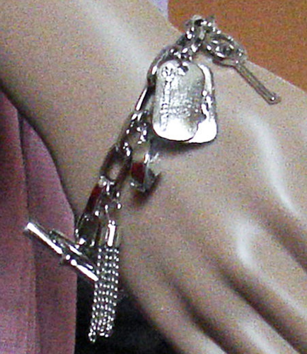 Armkette silberfarben, 
