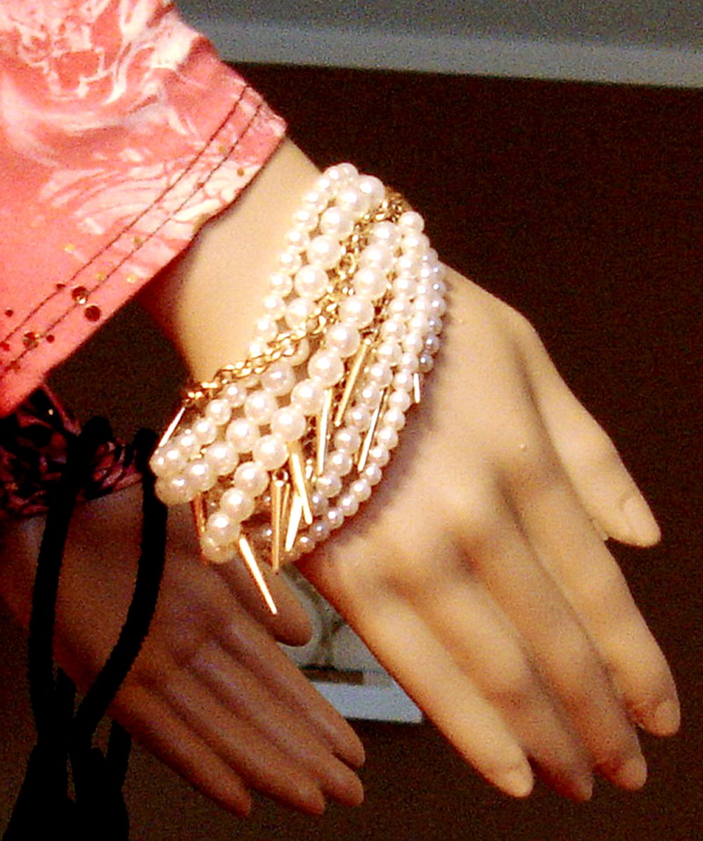 10-gliedriges Armband, Modeschmuck,