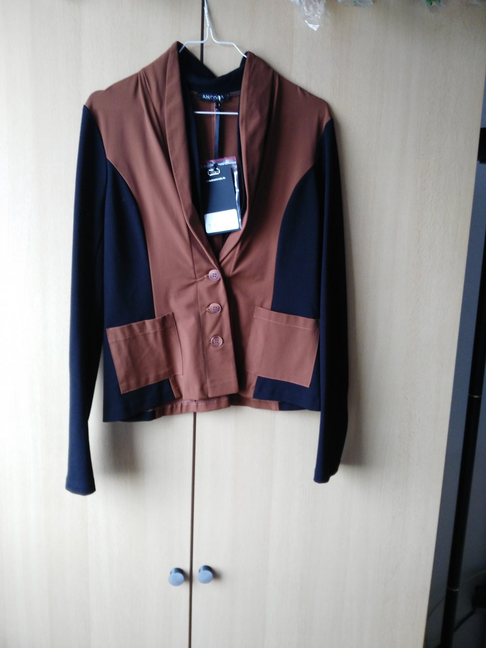 Toller schwarz - brauner Blazer
