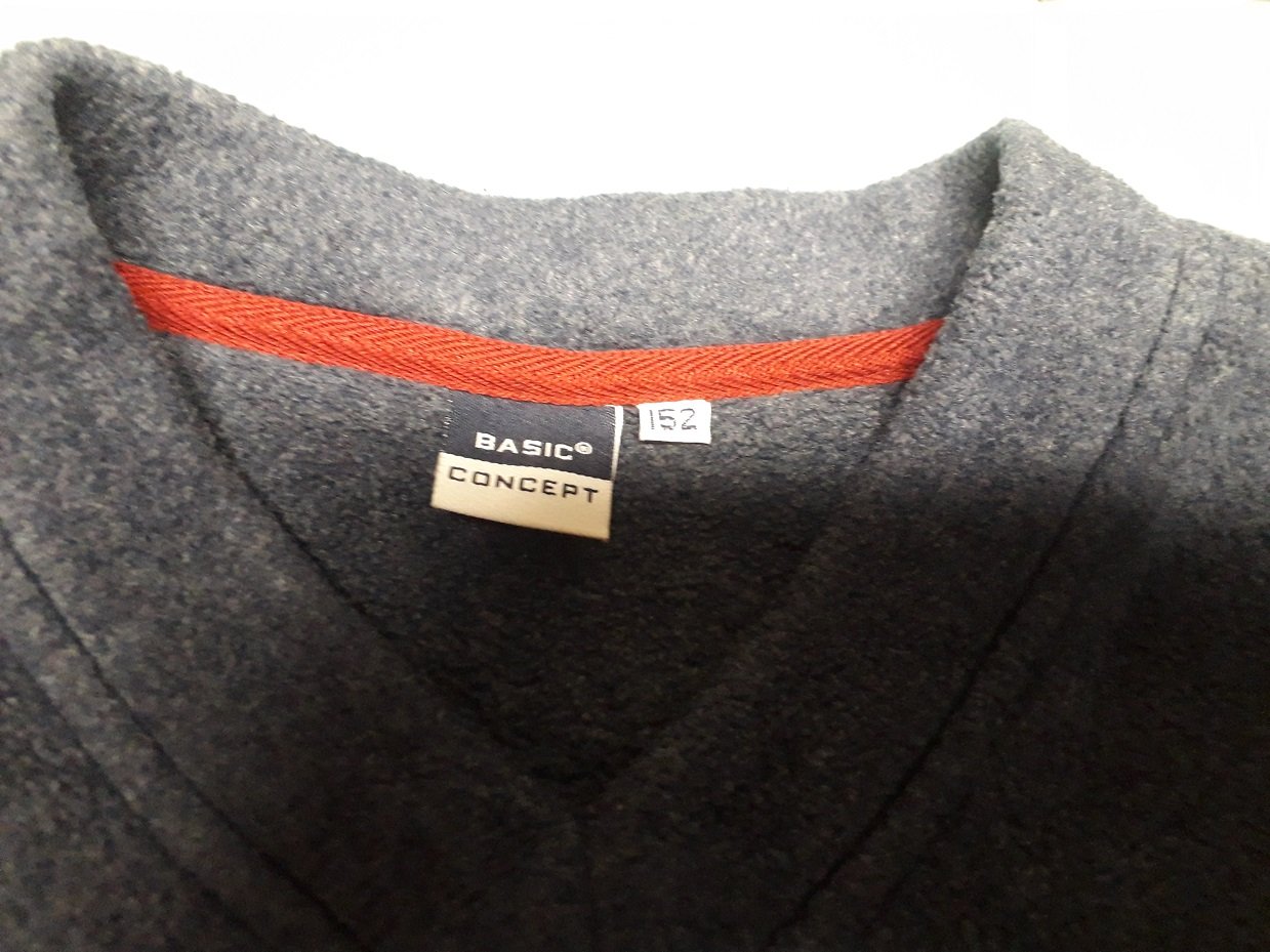 Basic Concept Jungen Fleeceshirt Pulli Gr.152 blau