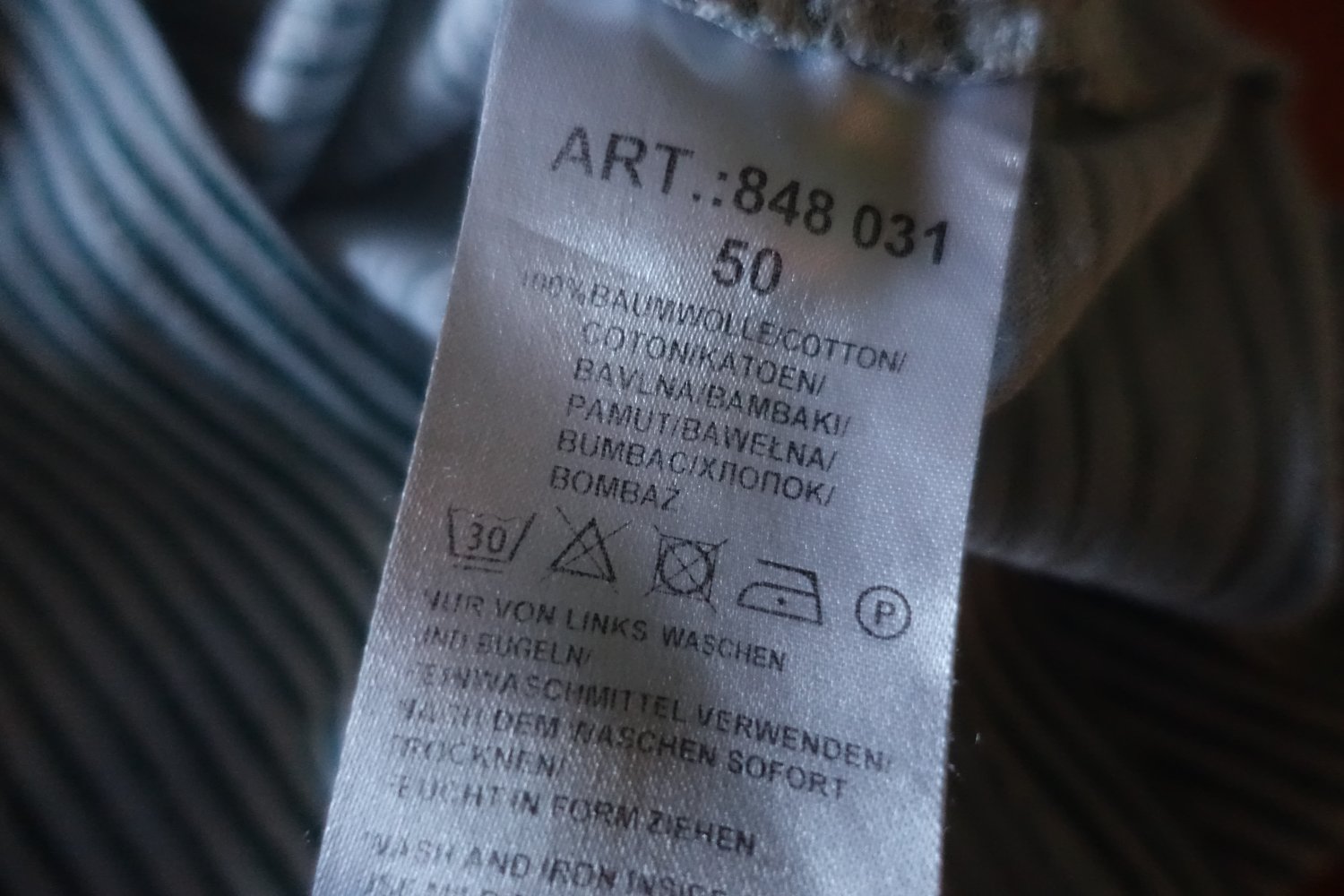 Via Appia Due Damen Langarmshirt Gr.50 weiß grün Motiv