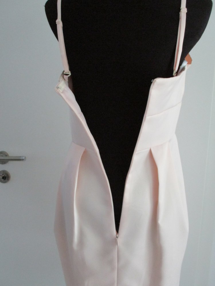 Apart traumhaftes Kleid Party Hochzeit wie NEU, hell Apricofarbe