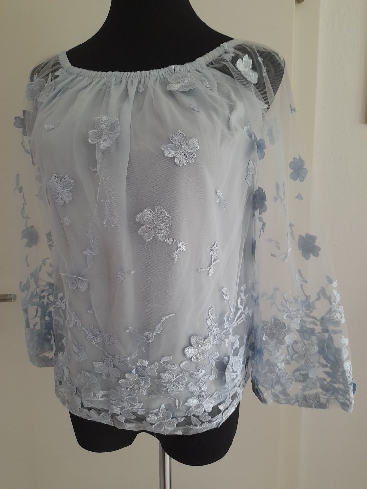 Lipsy traumhafte Sommerbluse NEU in hellblau