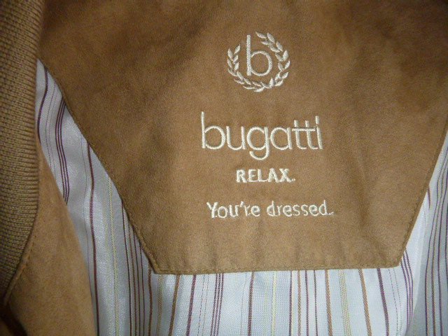 Herren Jacke Bugatti Gr. 27 braun 