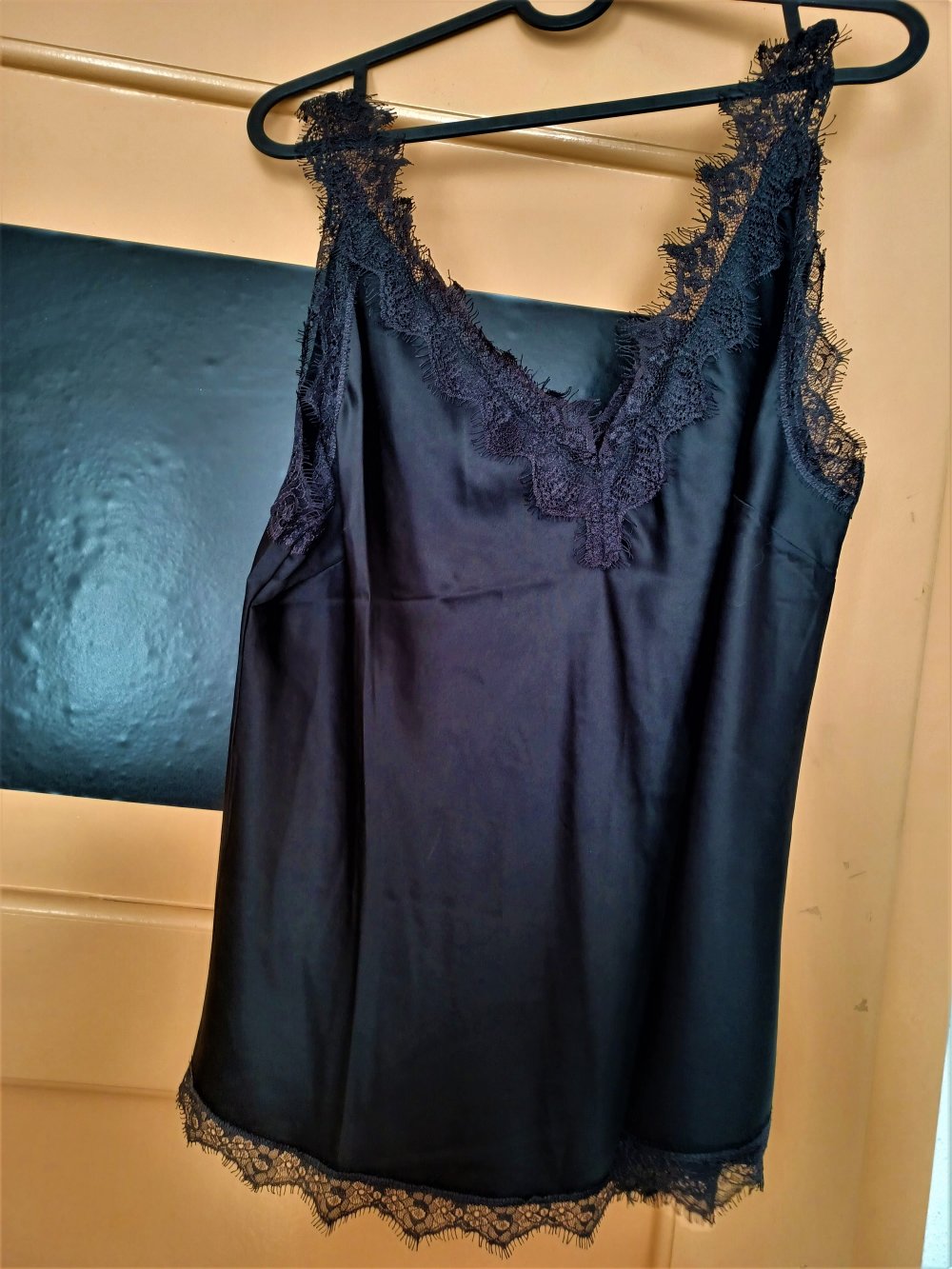 scharze Bluse