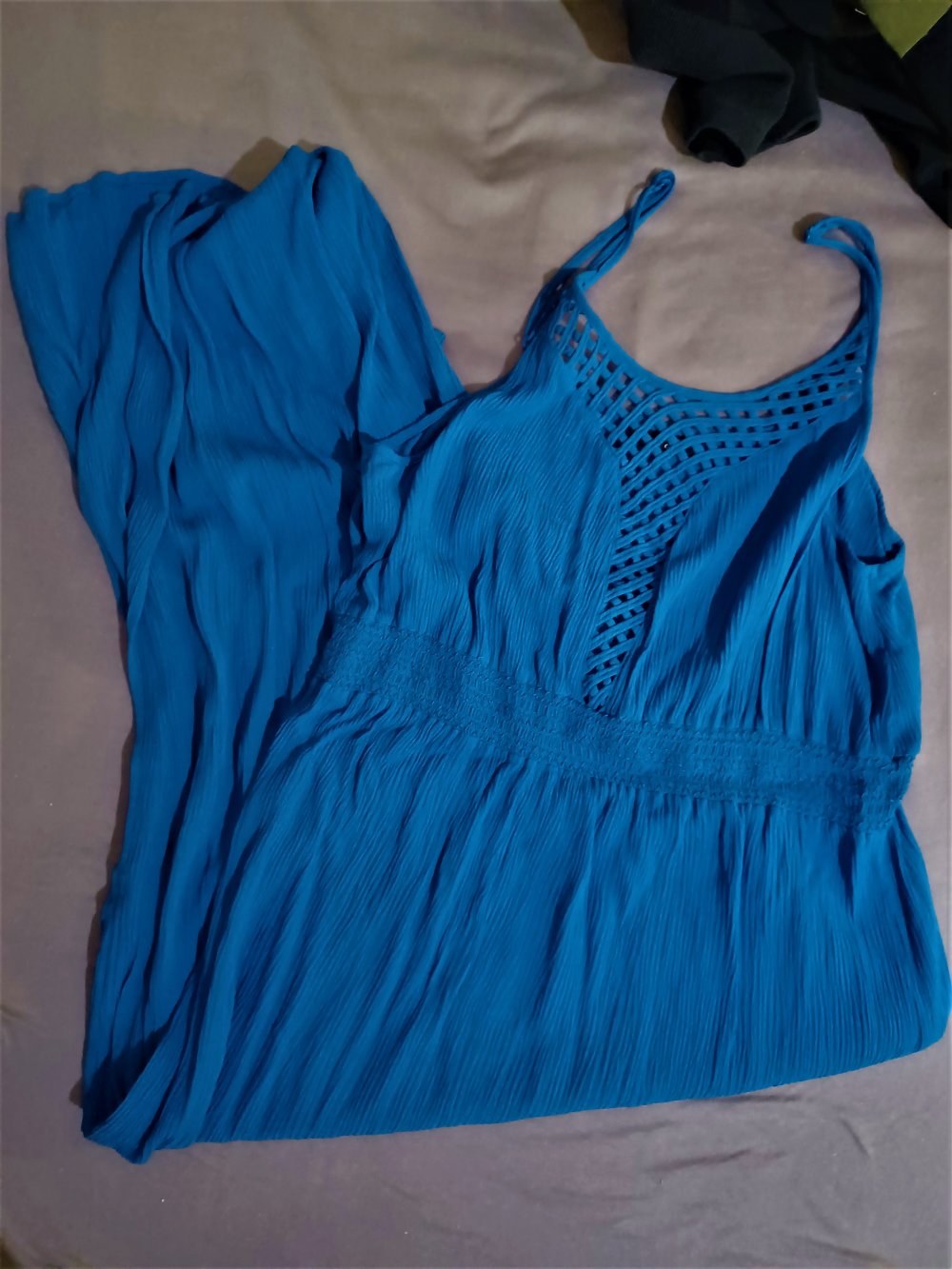 Blaues Sommerkleid