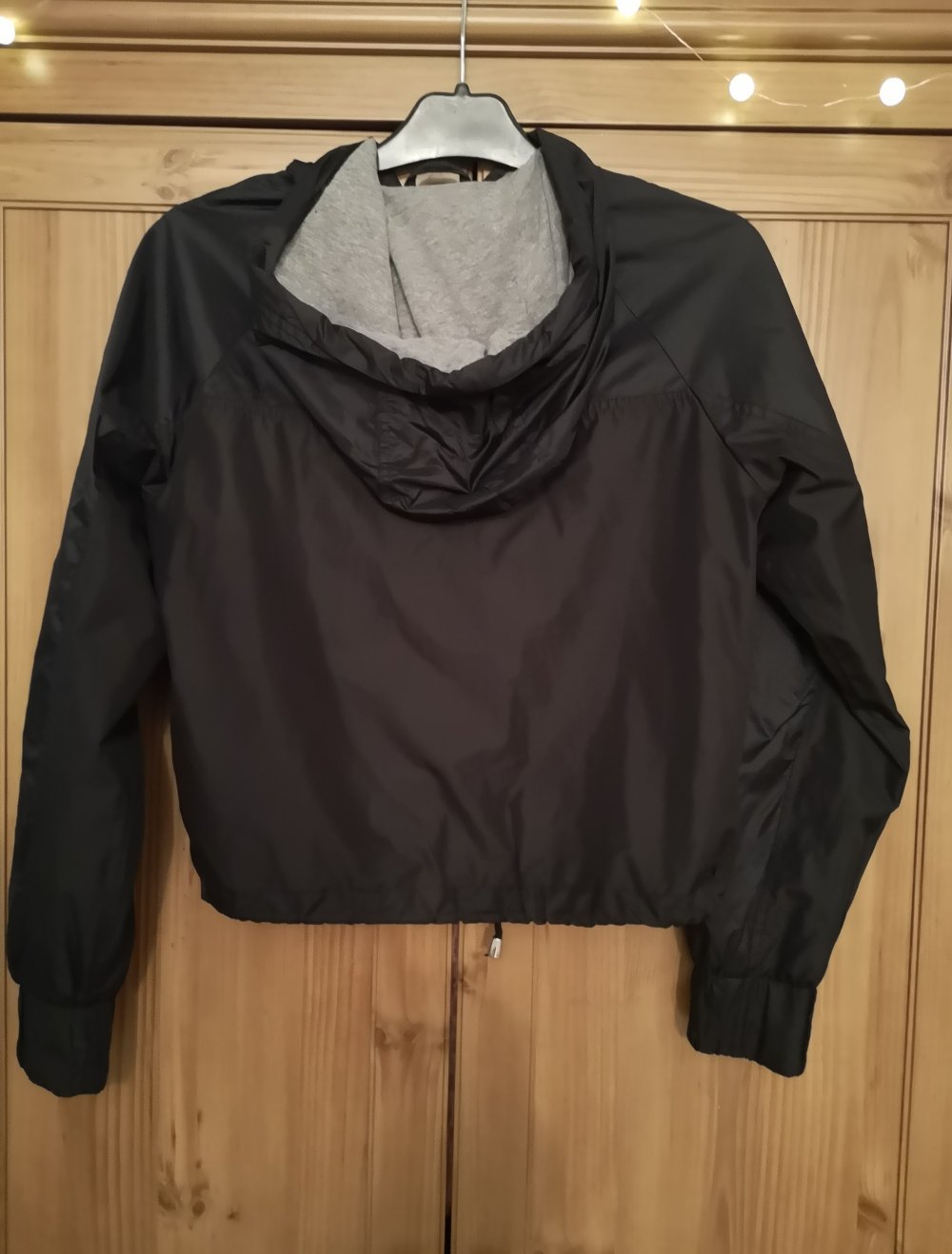 Schwarze Hollister Jacke