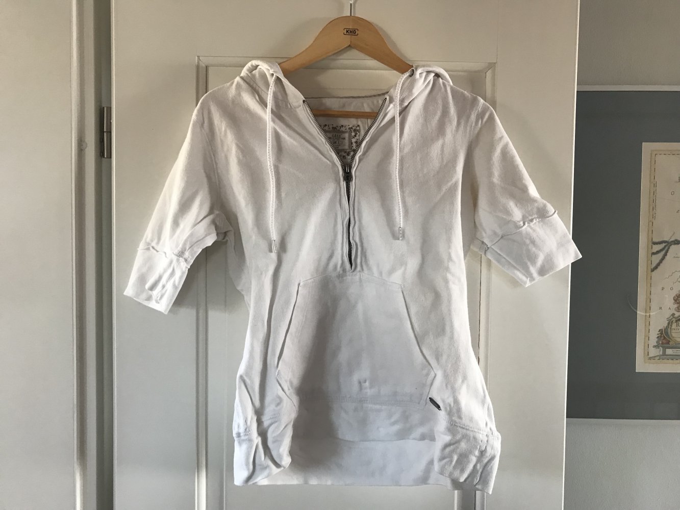 Sweatshirt mit kurzen Ärmeln 