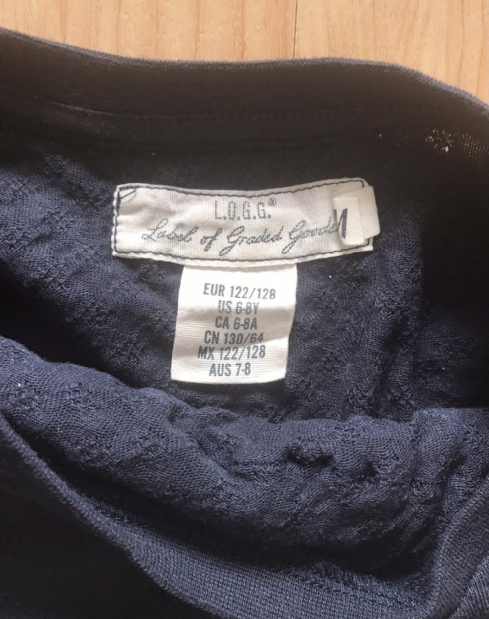 H&M Langarm Shirt 122/128