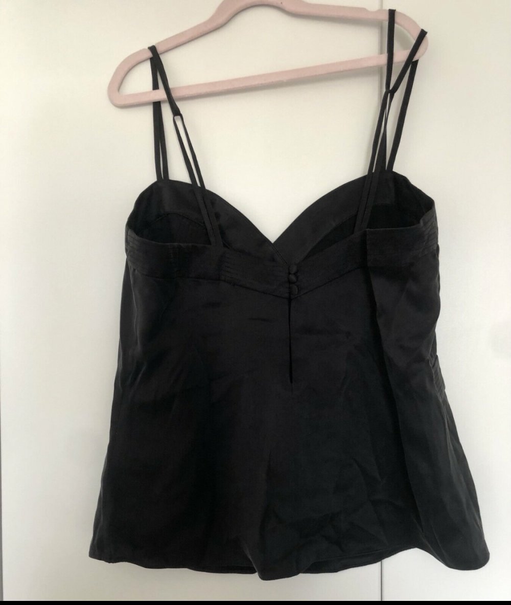 Reiss Seiden Spagettiträger Top M Neu mit Etikett