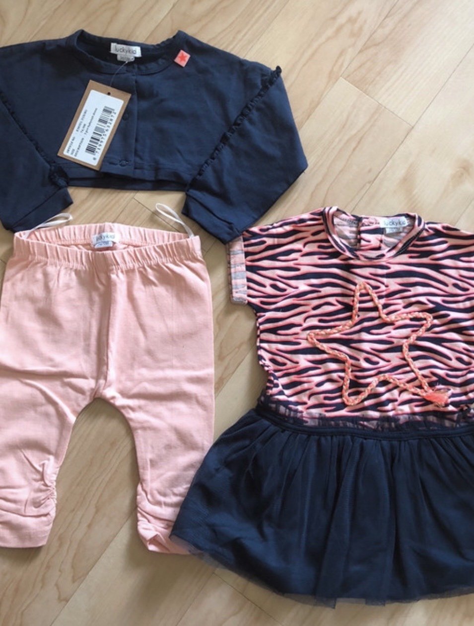 Luckykid Tüllkeid mit Leggins und Bolero 74 Neu