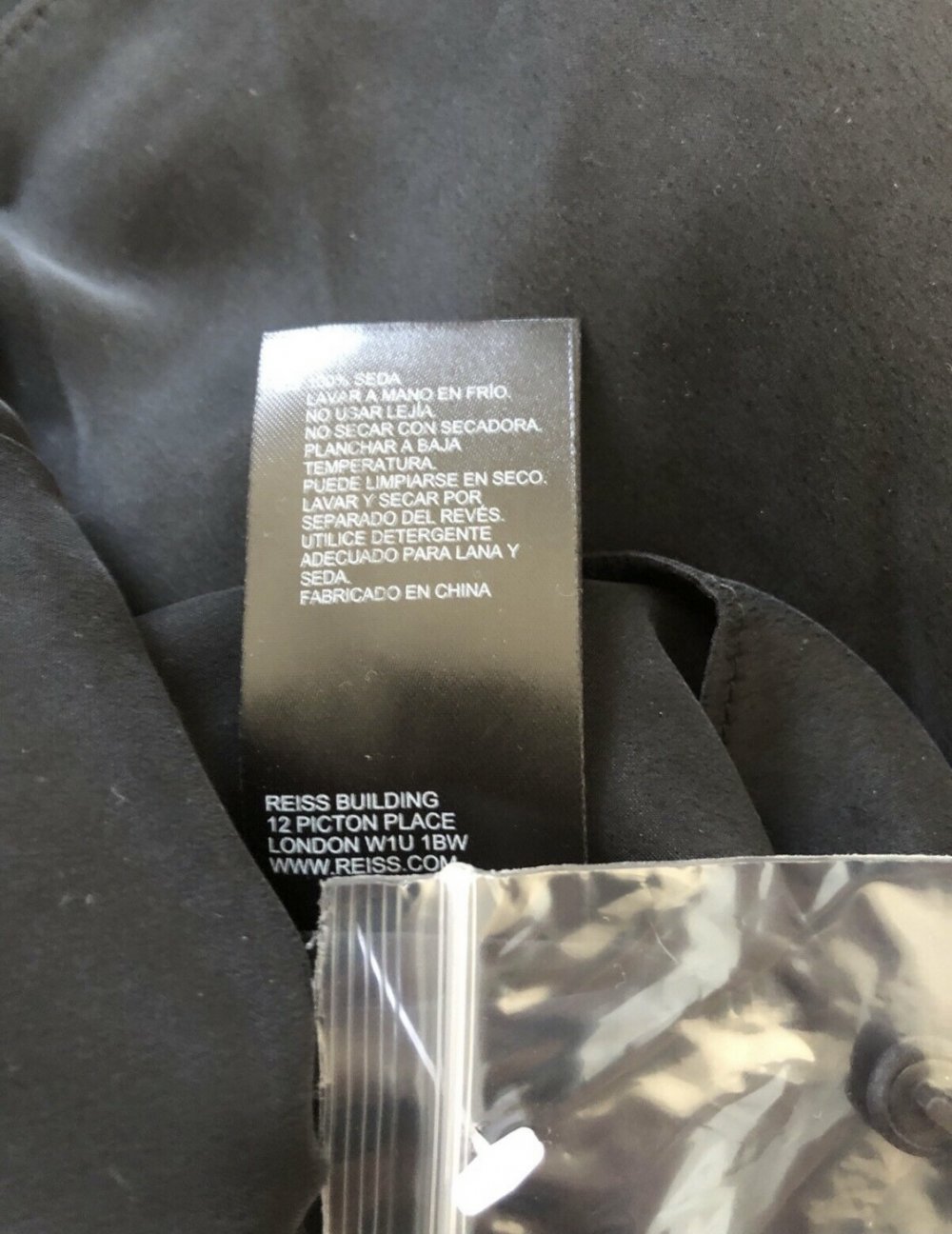 Reiss Seiden Spagettiträger Top M Neu mit Etikett