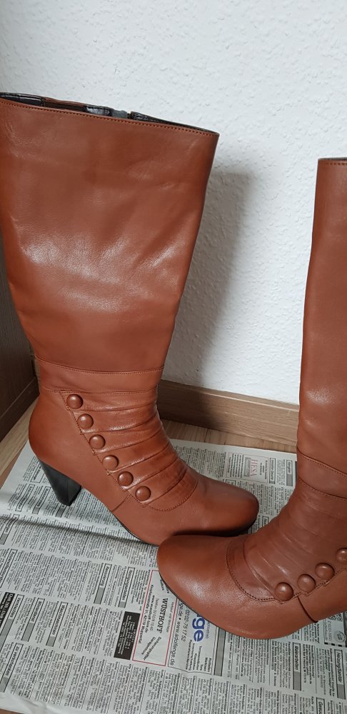 Lederstiefel