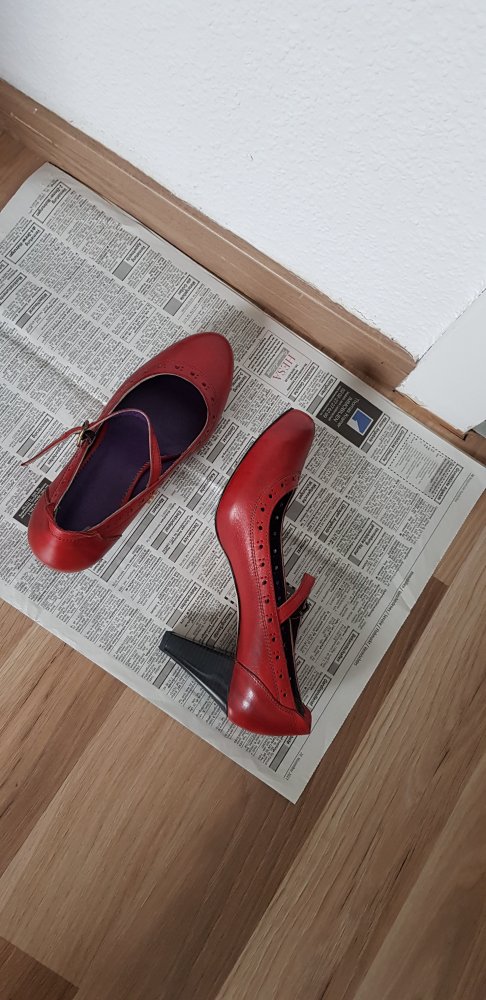 Lederschuhe 