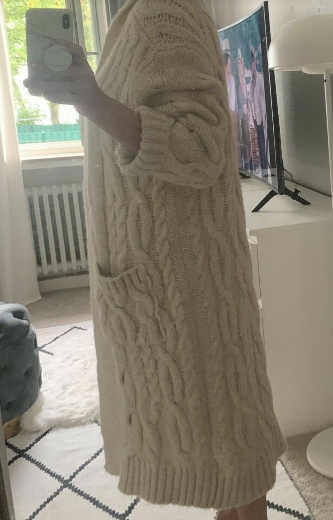 Zara Strickmantel 