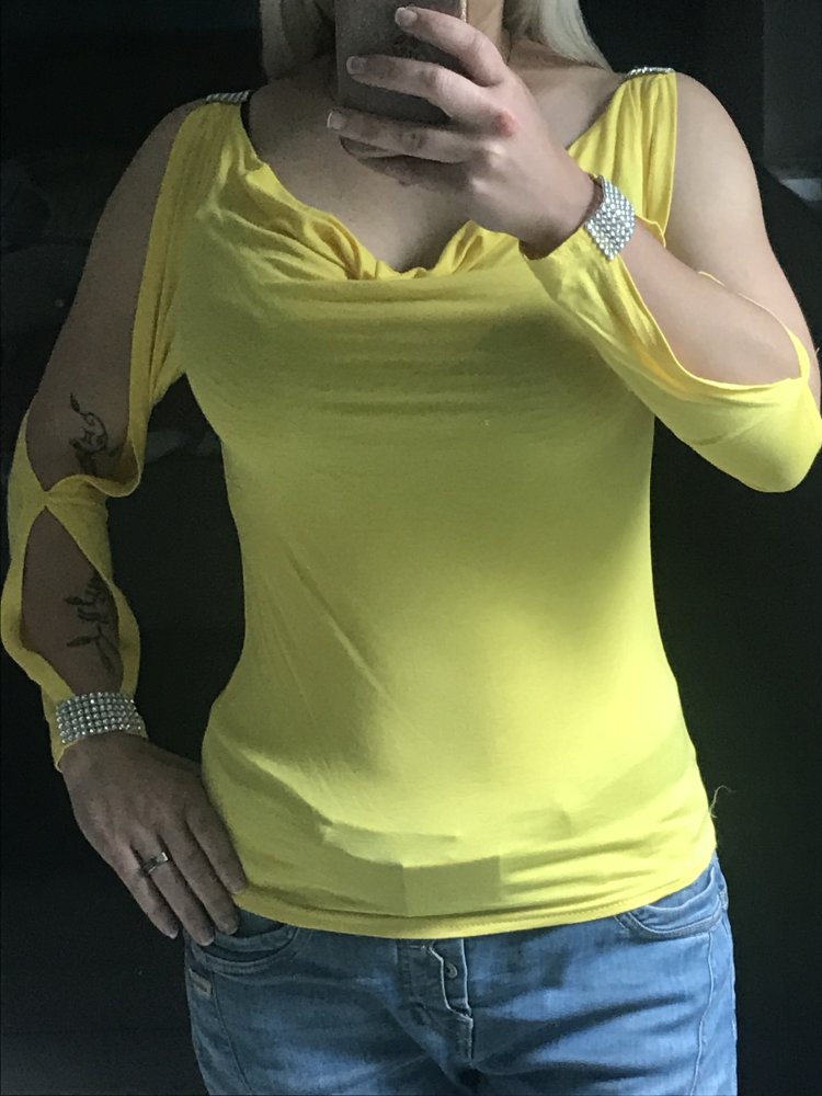sexy shirt oberteil eyecatcher gr XS