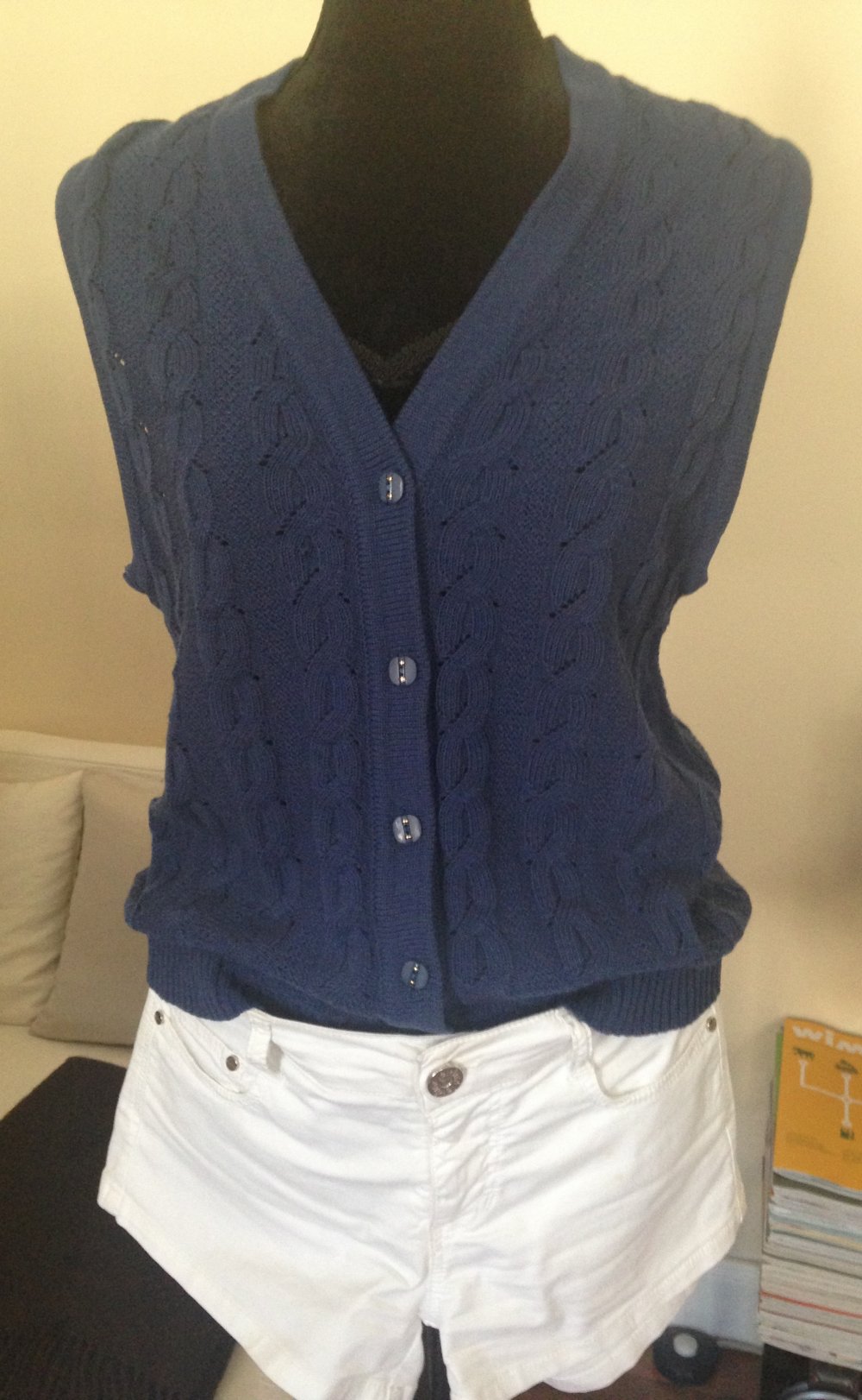 It-Piece Must-have Oversized Cardigan-Pullunder TOP ZUSTAND!
