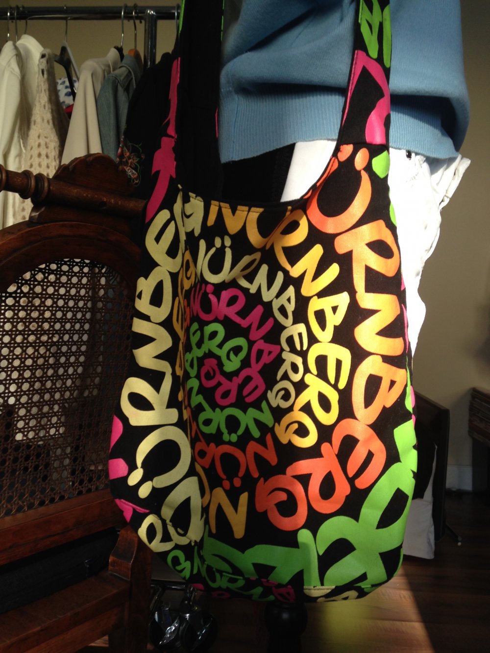 Robin Ruth *RARE* Messenger Shoulder Crossbody Boho Bag WIE NEU!
