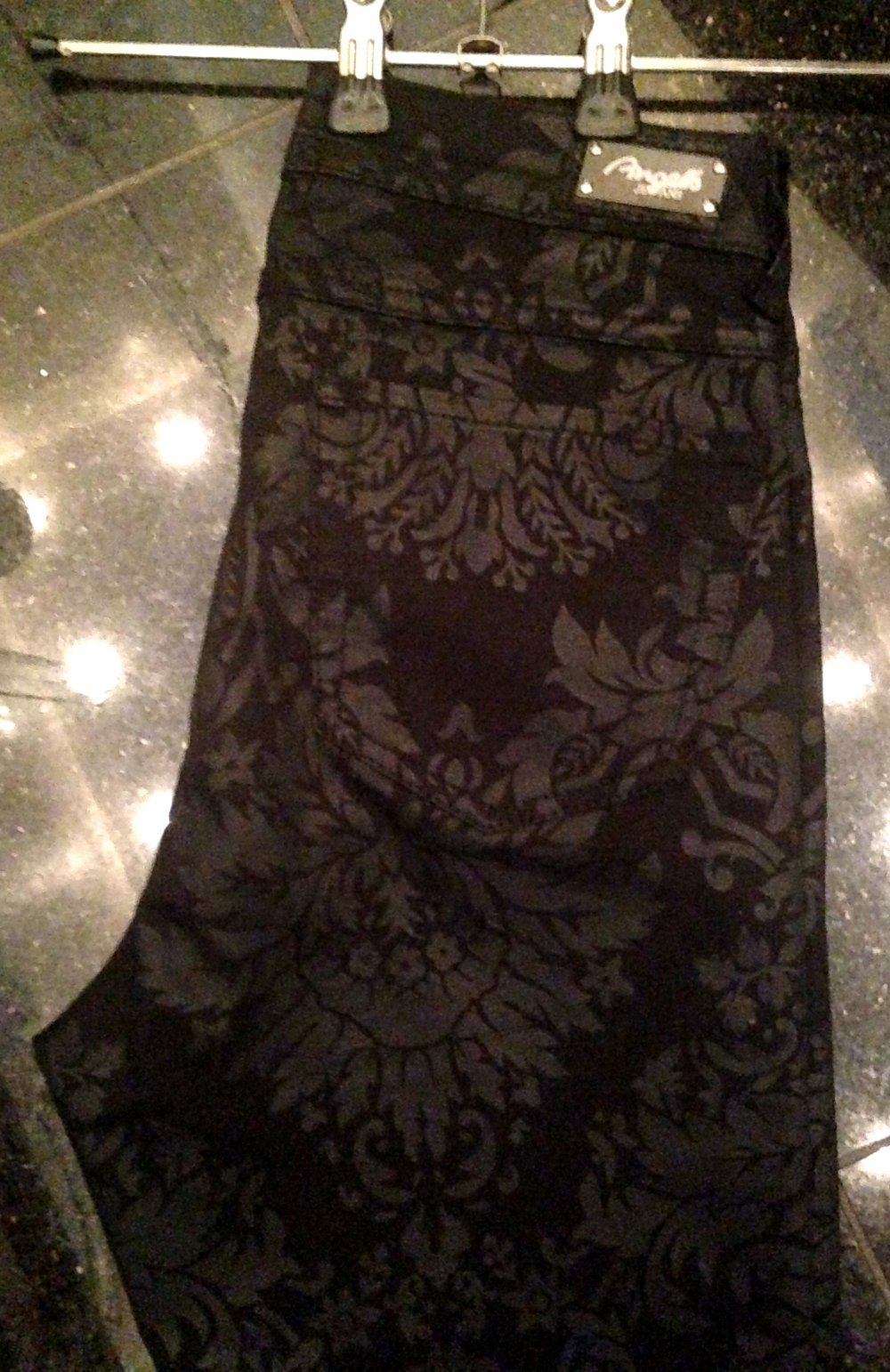 ANGELS High Waist Skinny Jacquard Jeans WIE NEU!