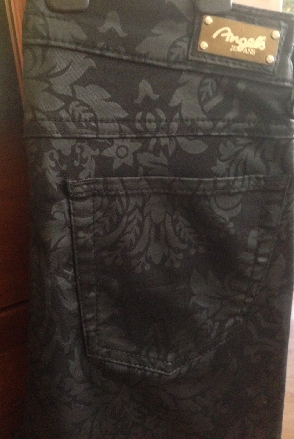 ANGELS High Waist Skinny Jacquard Jeans WIE NEU!