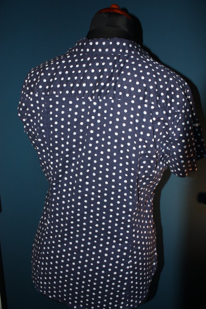 Dunkelblaue L.O.G.G. Bluse / Hemd