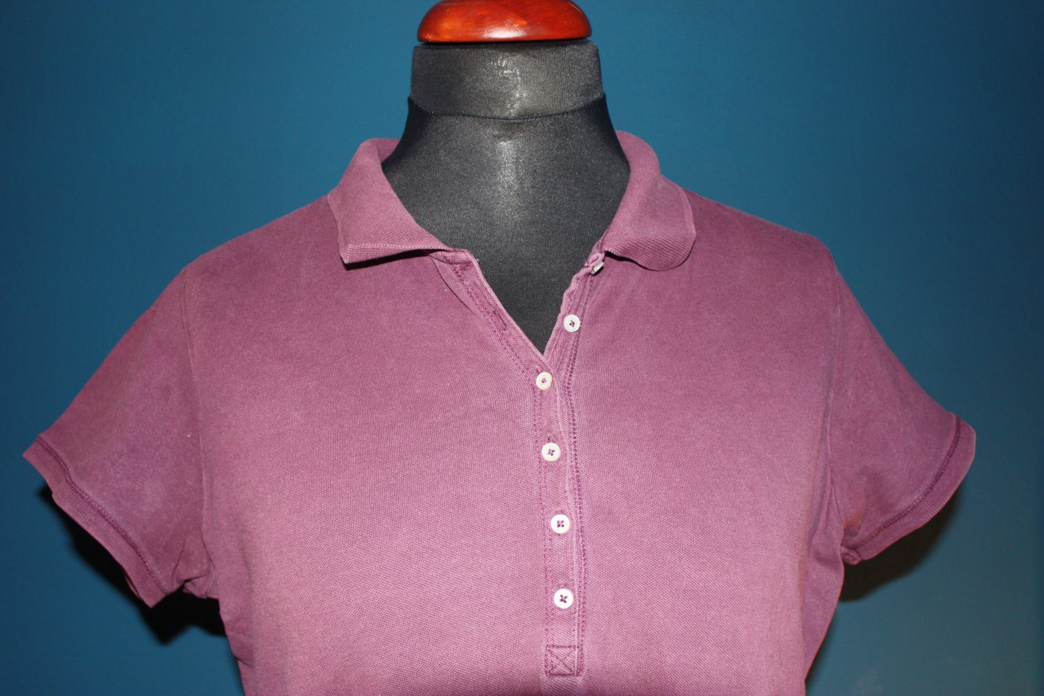 Lila / Violettes Polo-Shirt