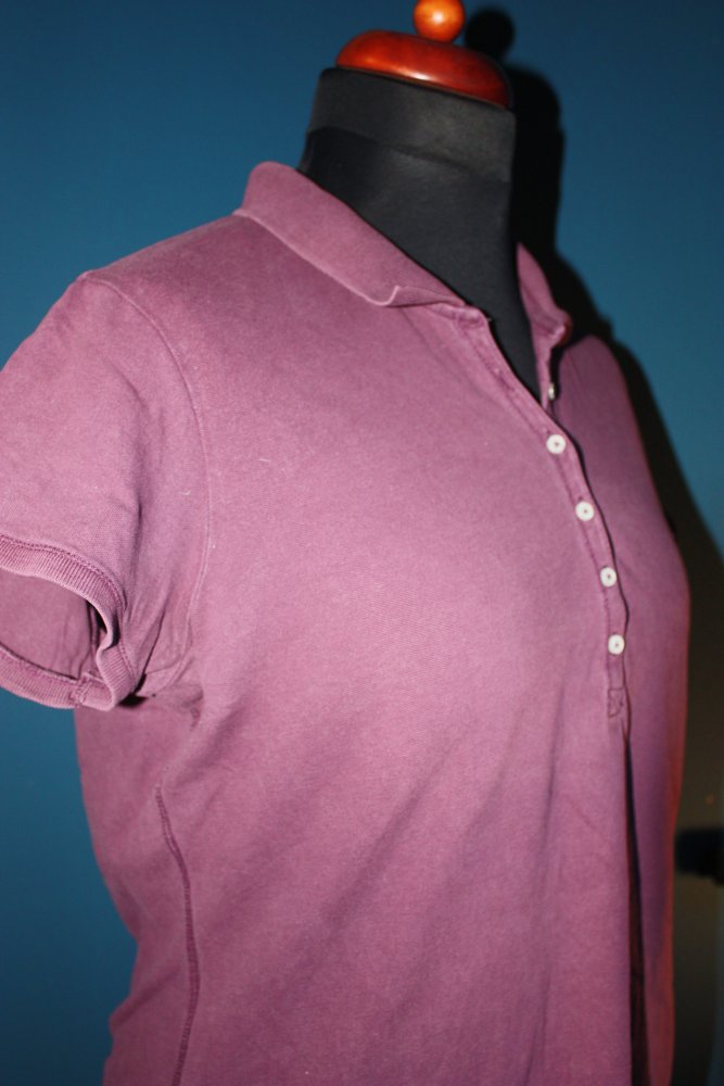 Lila / Violettes Polo-Shirt