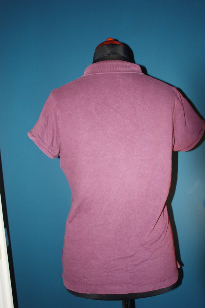 Lila / Violettes Polo-Shirt