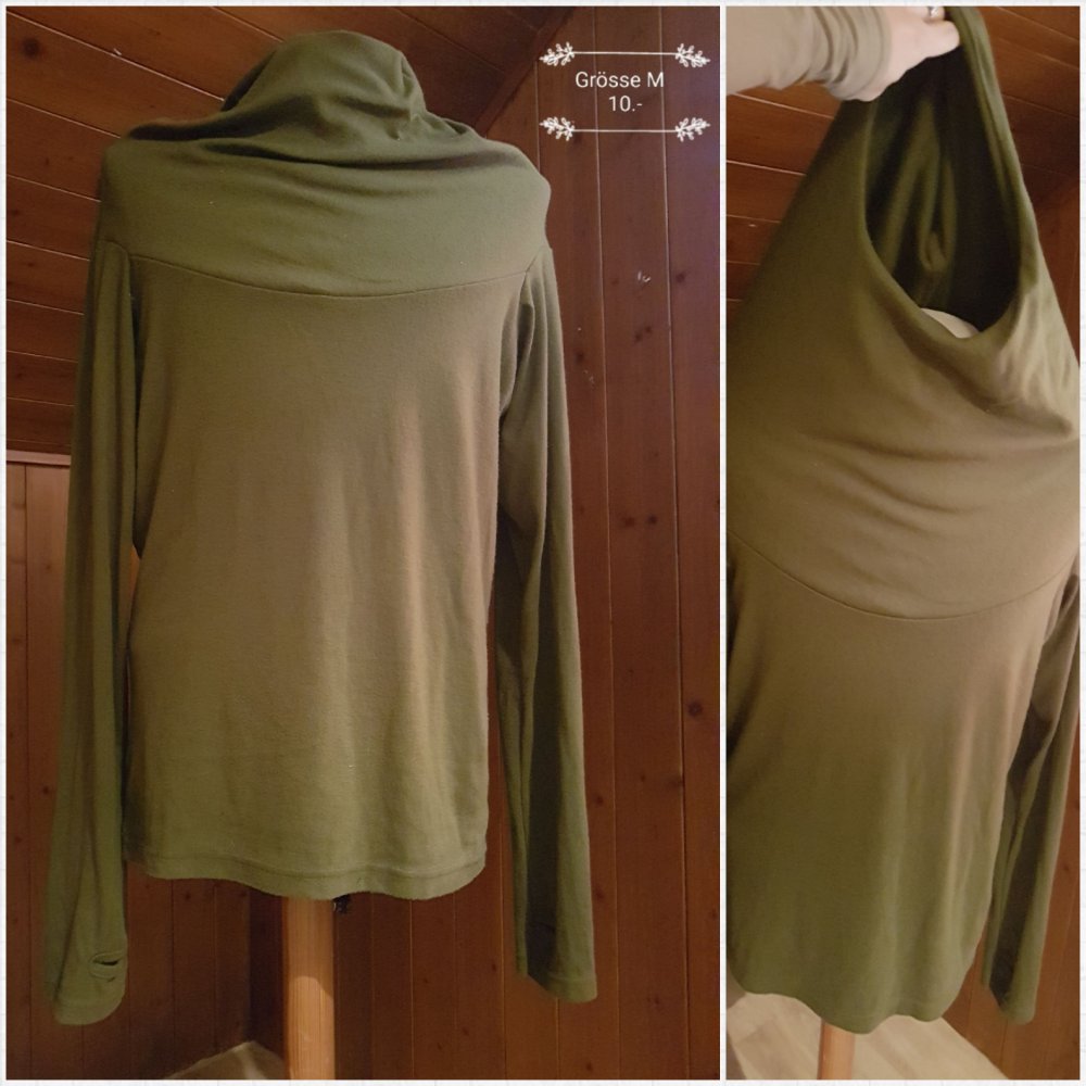 Goa Pullover mit Schal-Kapuze