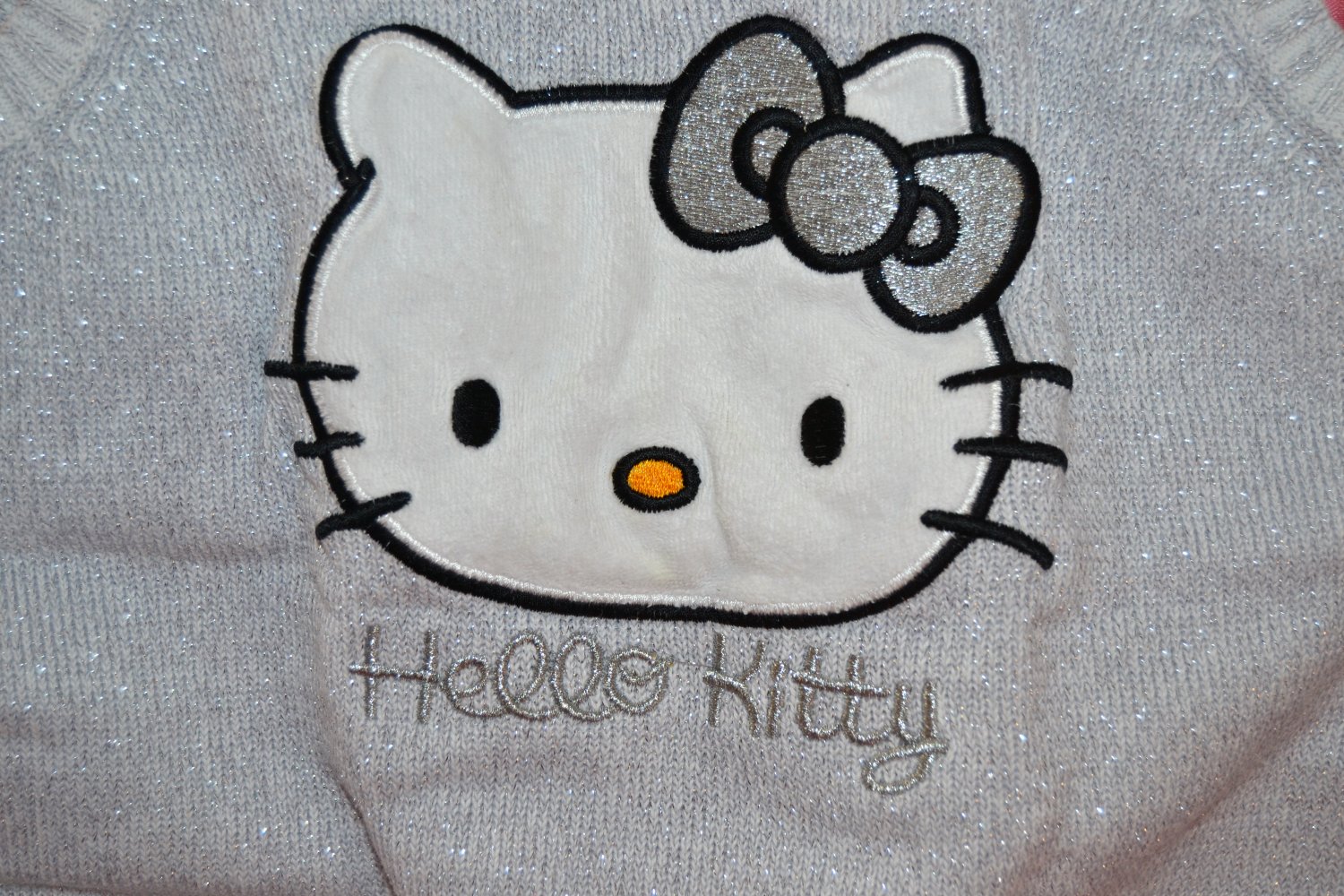 Hello Kitty Kleid mit Bolero, Farbe: Silber, Größe: 86-92